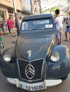 A real 2CV, ready for judging 