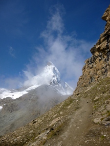 The Matterhorn comes into view.